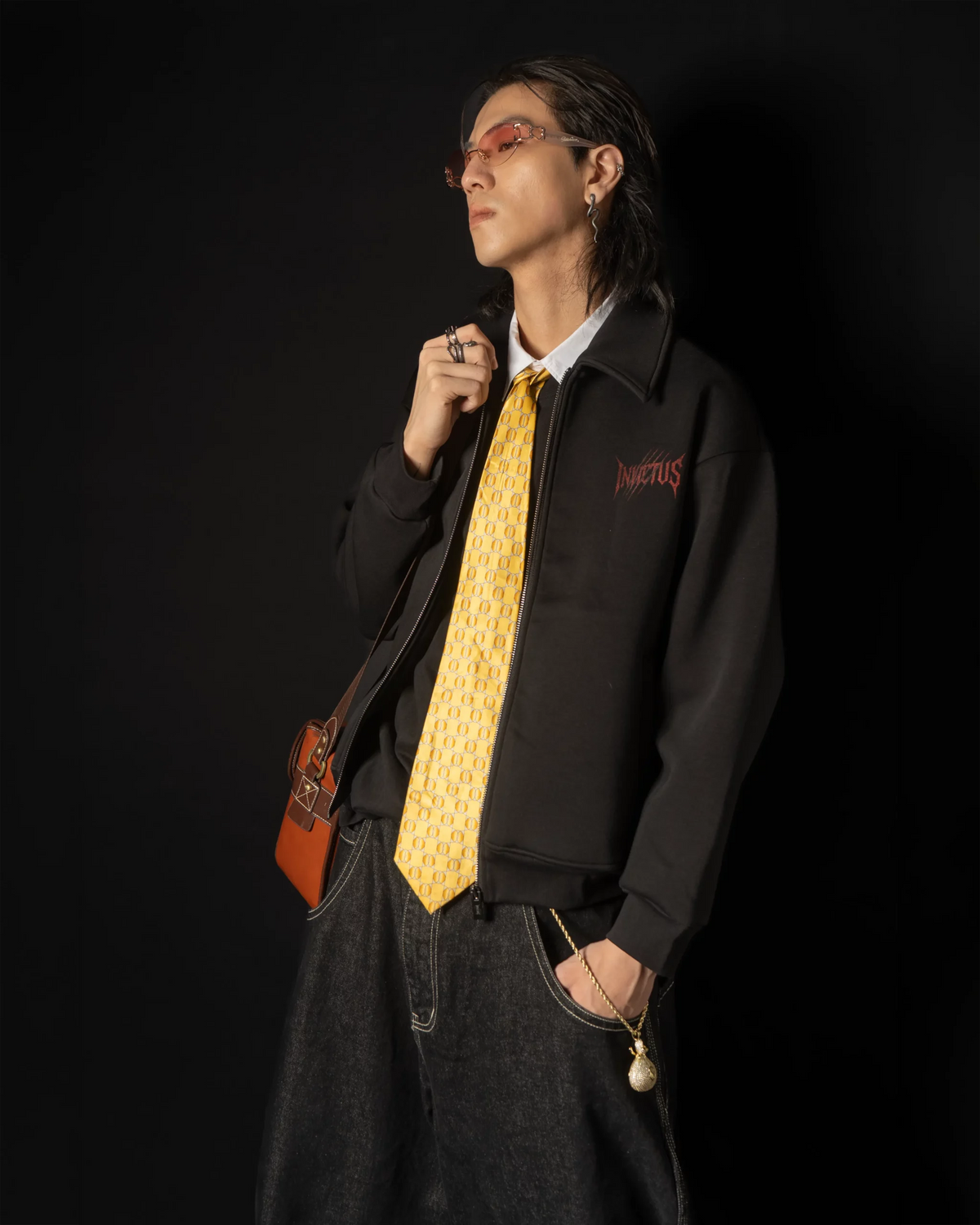 INVICTUS DOUBLE-FACED BONDED JACKET / 爪痕翻領雙層正裝夾克