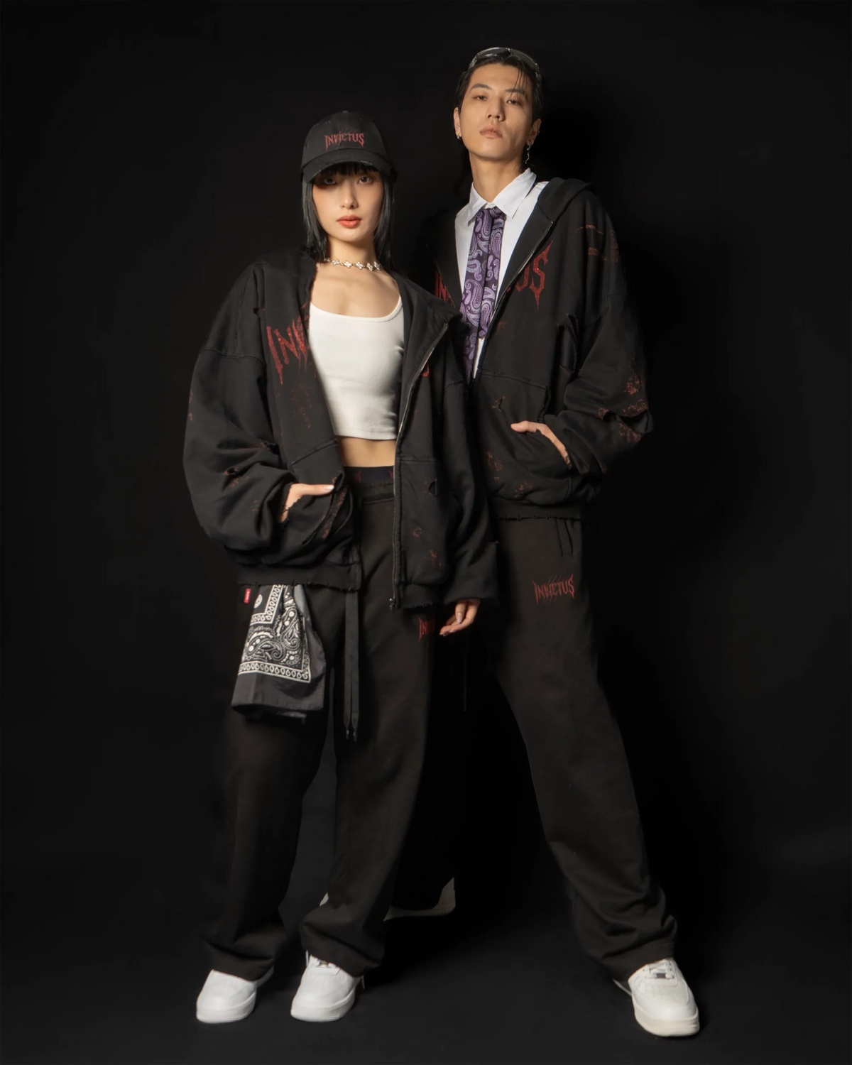 INVICTUS RADICAL LONG-CORD SWEATPANTS / 爪痕棉長褲