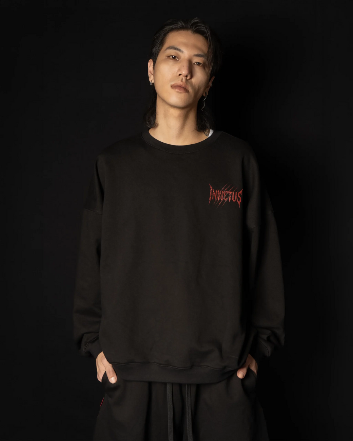 INVICTUS SILENT ICON CREWNECK / 極簡爪痕大學T