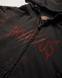 INVICTUS DESTROYED LAYERED ZIP HOODIE / 戰損彈孔雙層連帽外套 — 8
