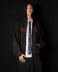 INVICTUS DESTROYED LAYERED ZIP HOODIE / 戰損彈孔雙層連帽外套 — 3