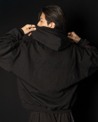 INVICTUS DESTROYED LAYERED ZIP HOODIE / 戰損彈孔雙層連帽外套 — 7