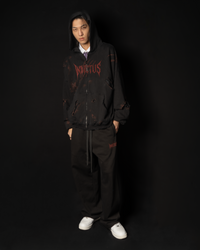 INVICTUS DESTROYED LAYERED ZIP HOODIE / 戰損彈孔雙層連帽外套 — 15