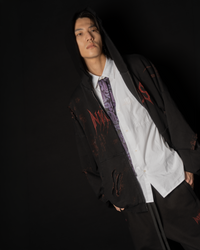 INVICTUS DESTROYED LAYERED ZIP HOODIE / 戰損彈孔雙層連帽外套 — 18