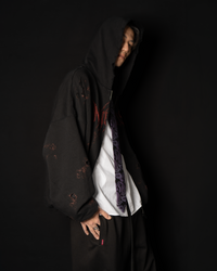 INVICTUS DESTROYED LAYERED ZIP HOODIE / 戰損彈孔雙層連帽外套 — 19