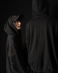 INVICTUS DESTROYED LAYERED ZIP HOODIE / 戰損彈孔雙層連帽外套 — 2