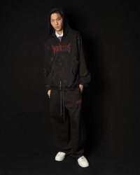 INVICTUS DESTROYED LAYERED ZIP HOODIE / 戰損彈孔雙層連帽外套 — 15