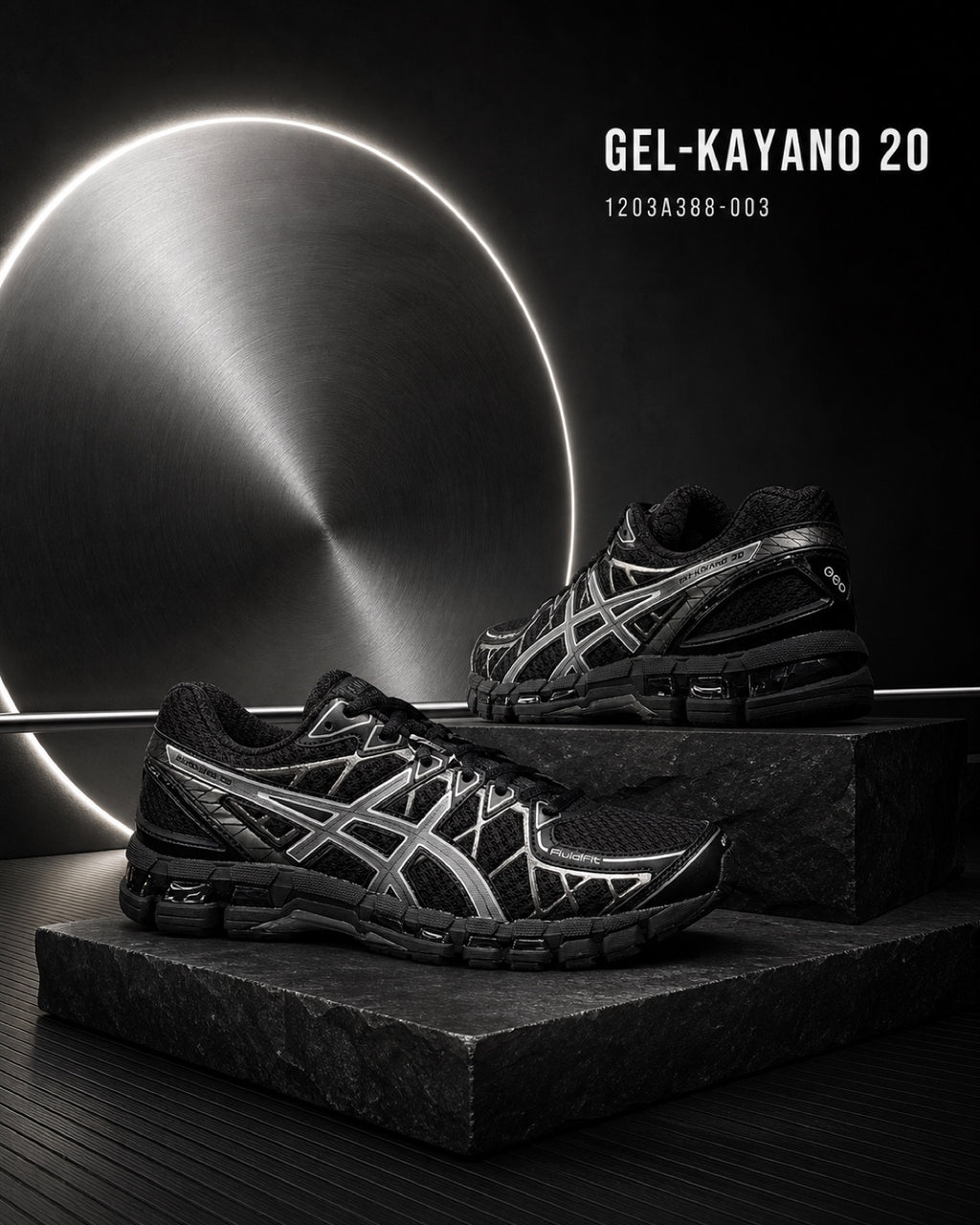 ASICS Gel Kayano20 黑 百搭 避震 復古 1203A388-003 - 商品圖 1
