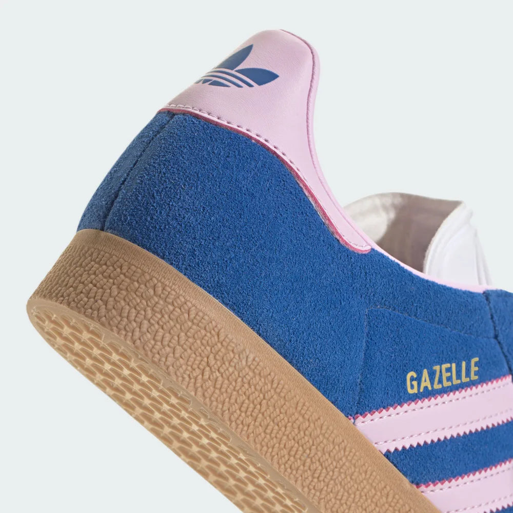 adidas GAZELLE 靛藍粉 JH7219