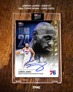 LeBron James Topps NOW OS03 YEAR 24 卡面