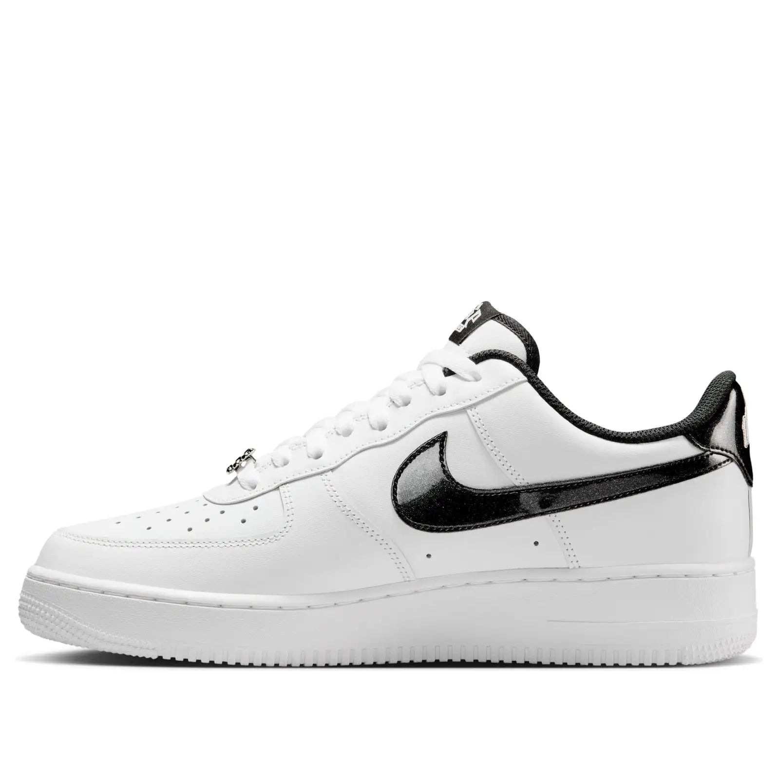 NIKE AIR FORCE 1 '07 LV8 AF1 白黑 漆皮 歌德字 HF2898-101