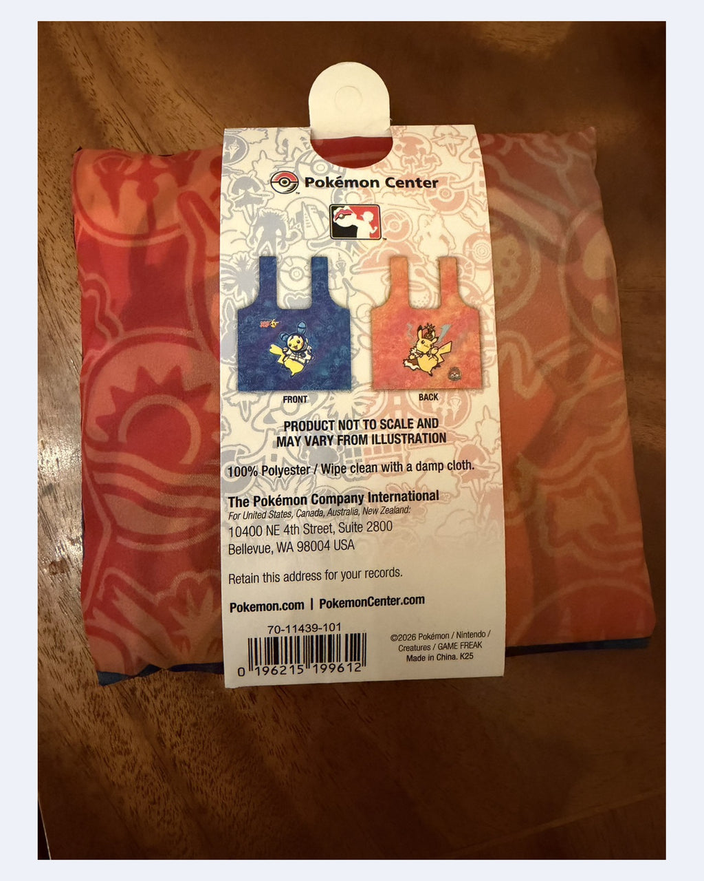 WCS 雙主視覺購物袋｜PokémonXP × 2026 Worlds Shopping Bag｜KPANDA 舊金山現場實拍