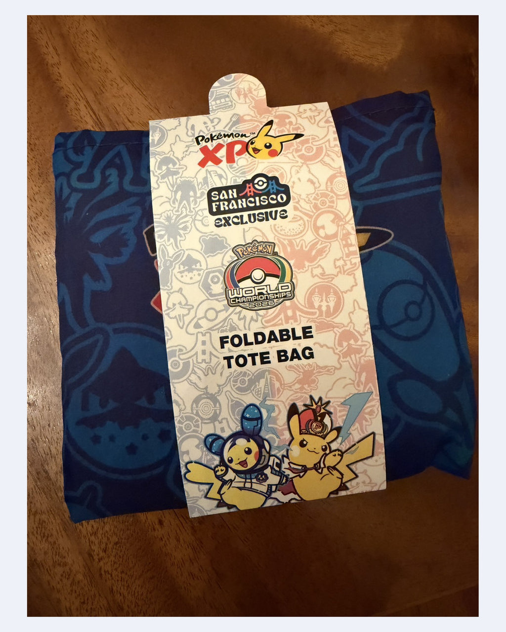 WCS 雙主視覺購物袋｜PokémonXP × 2026 Worlds Shopping Bag｜KPANDA 舊金山現場實拍