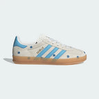 adidas GAZELLE 編織拼接 藍色小花 IF4491