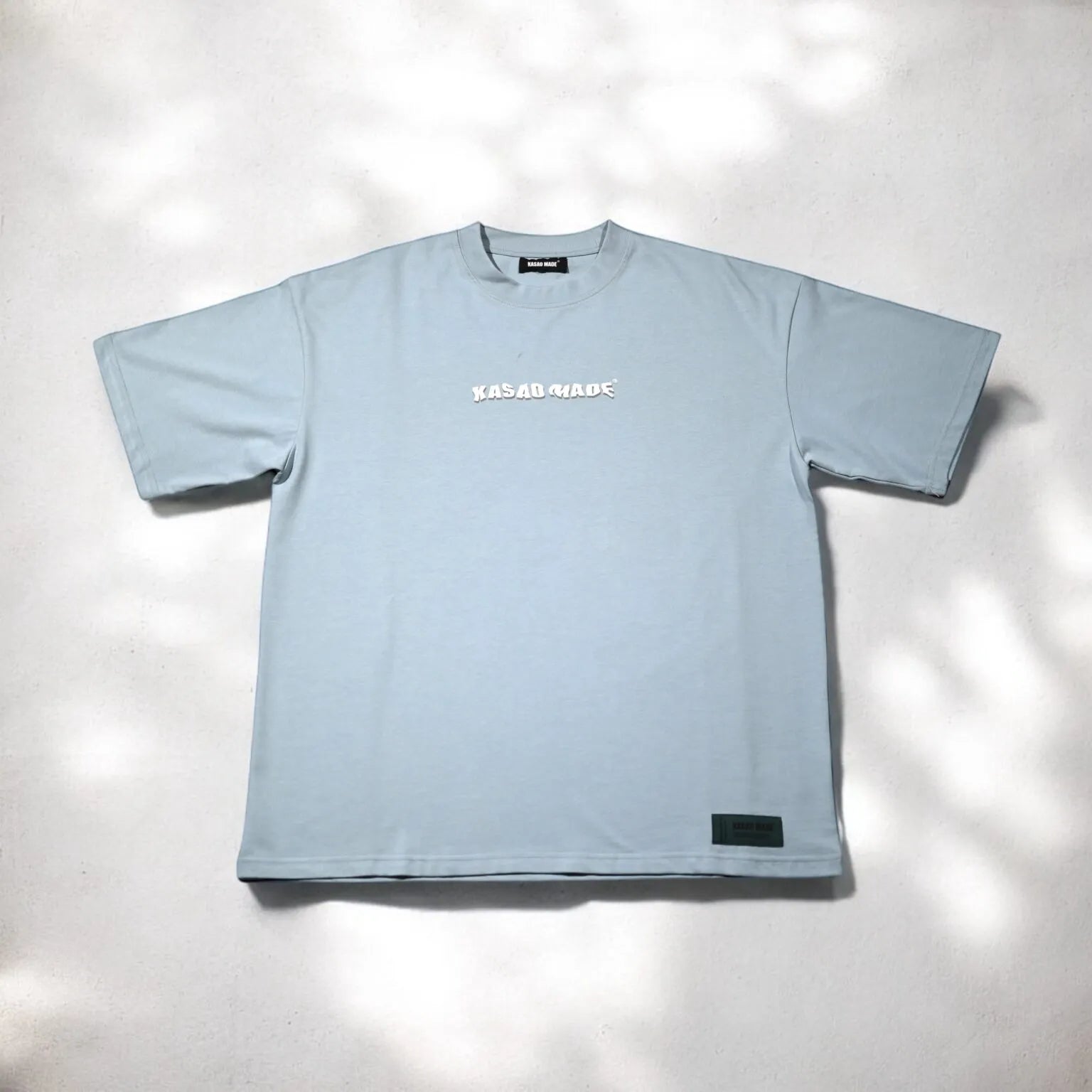 𝗞𝗔𝗦𝗔𝗢 𝗠𝗔𝗗𝗘®︎ SS24 LOGO TEE “Morandi Blue” KMSS24LGTEE1BLU1（現貨）
