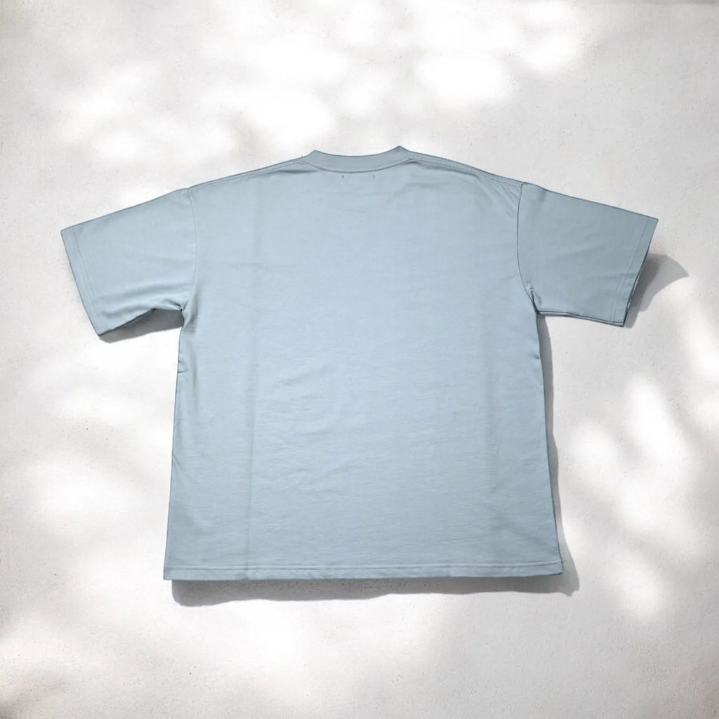 𝗞𝗔𝗦𝗔𝗢 𝗠𝗔𝗗𝗘®︎ SS24 LOGO TEE “Morandi Blue” KMSS24LGTEE1BLU1（現貨）