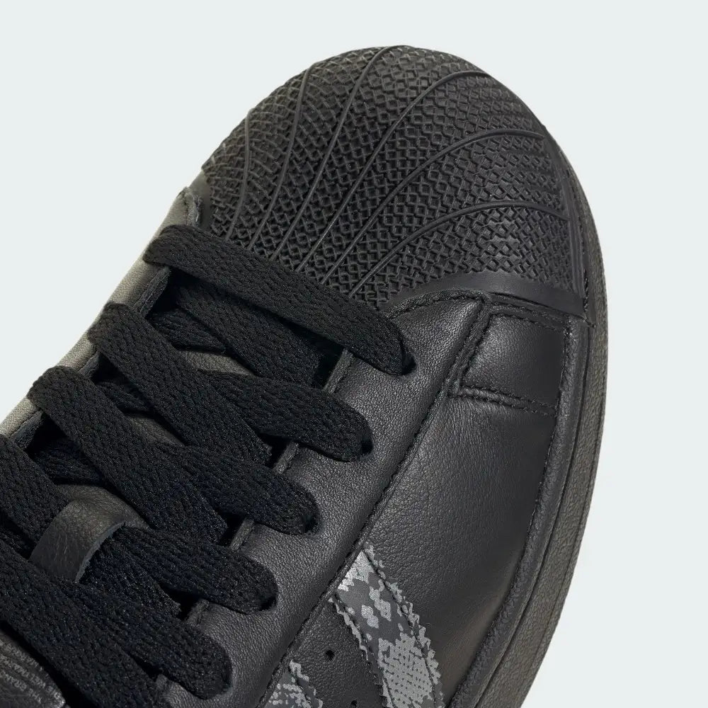 adidas SUPERSTAR II 蛇紋 曜石黑 JP6058