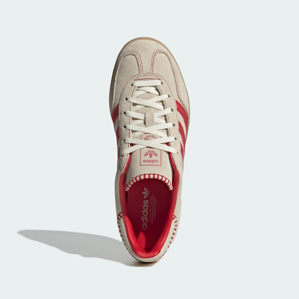 adidas GAZELLE INDOOR 車線 紅 JS1402