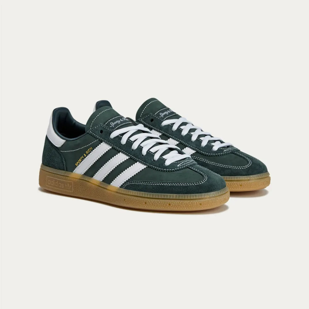 adidas HANDBALL SPEZIAL SPORTY & RICH 麂皮 墨綠 JP7067