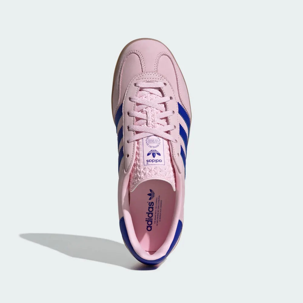 adidas GAZELLE 編織拼接 粉 JI1371