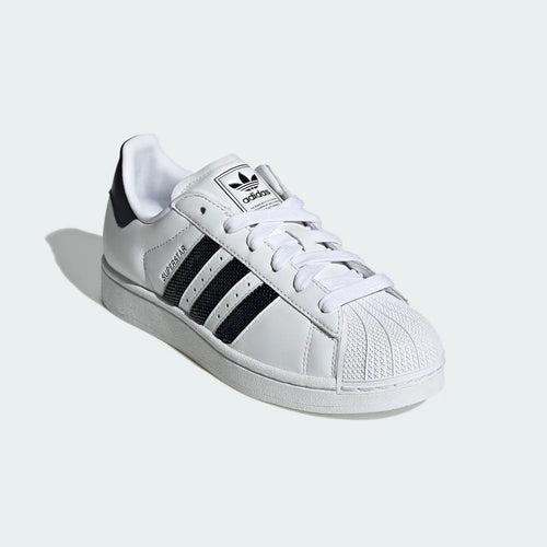 adidas SUPERSTAR II 編織三線 經典白 JP9678