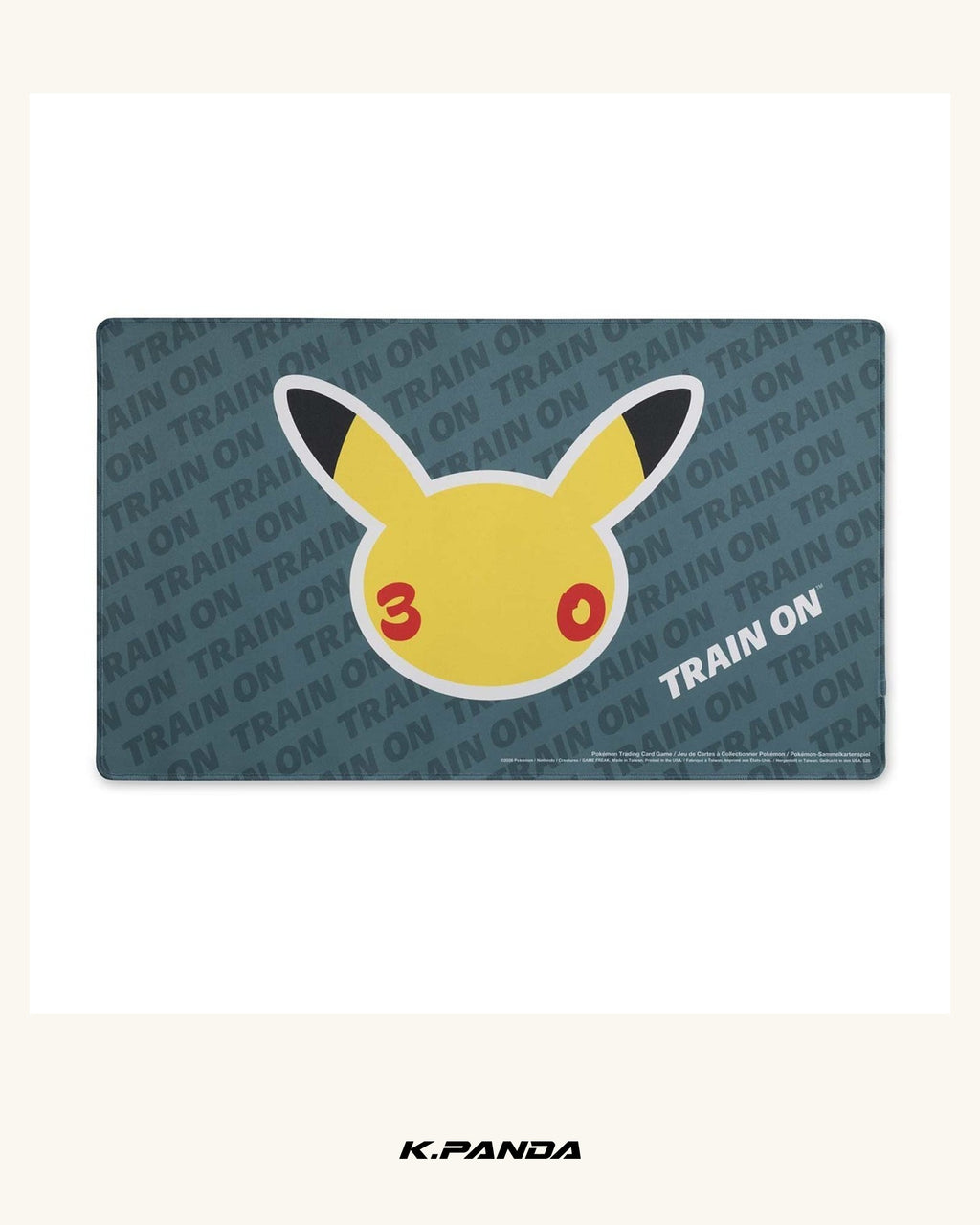 Pokémon TCG 30 週年限定桌墊｜Pokémon Center 官方商品圖 1