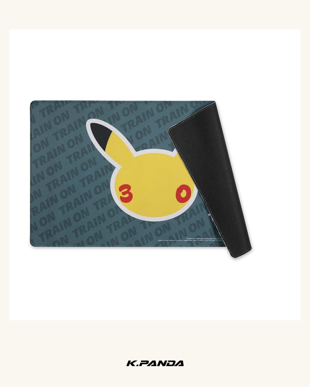 Pokémon TCG 30 週年限定桌墊｜Pokémon Center 官方商品圖 2