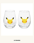 Pokémon 30 週年限定無梗玻璃杯 2 入組｜Pokémon Center 官方商品圖 1