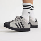 adidas SUPERSTAR II 編織三線 寂靜灰 JQ3183