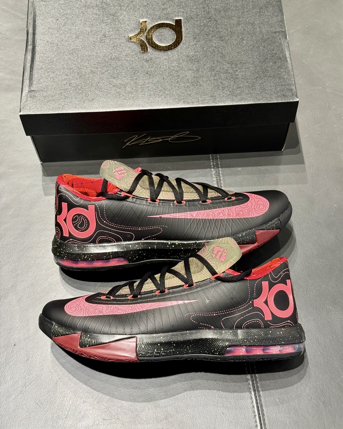 Nike KD 6 Meteorology 黑紅復刻 死神 杜蘭特 實戰籃球鞋 IM4409-001