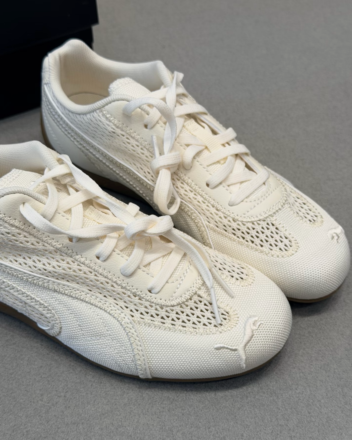 PUMA SPEEDCAT Aéré 全白 象牙白 透氣 薄底 德訓靴 賽車靴 男女靴 408858-01