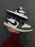 Nike Air Jordan 1 Retro Low OG 小倒勾 橄欖綠 大童鞋 HQ6999-200