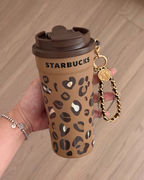 STARBUCKS 星巴克 豹紋咖調系列 大地色 隨行杯 吸管杯 保溫杯 雙飲杯 7款
