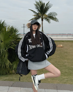 Adidas Adilenium Season 4 立領防風外套雙拉鏈袖子可拆白色KE7570黑色KE7569