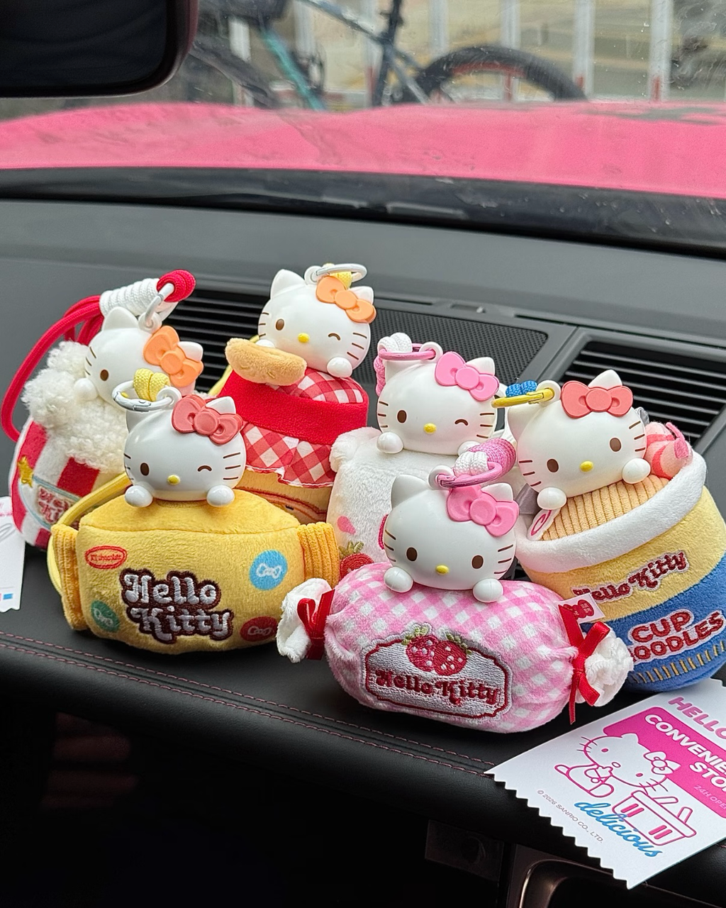 正版授權 三麗鷗 Hello Kitty 便利商店系列 香薰盲盒 毛絨 吊飾 掛件