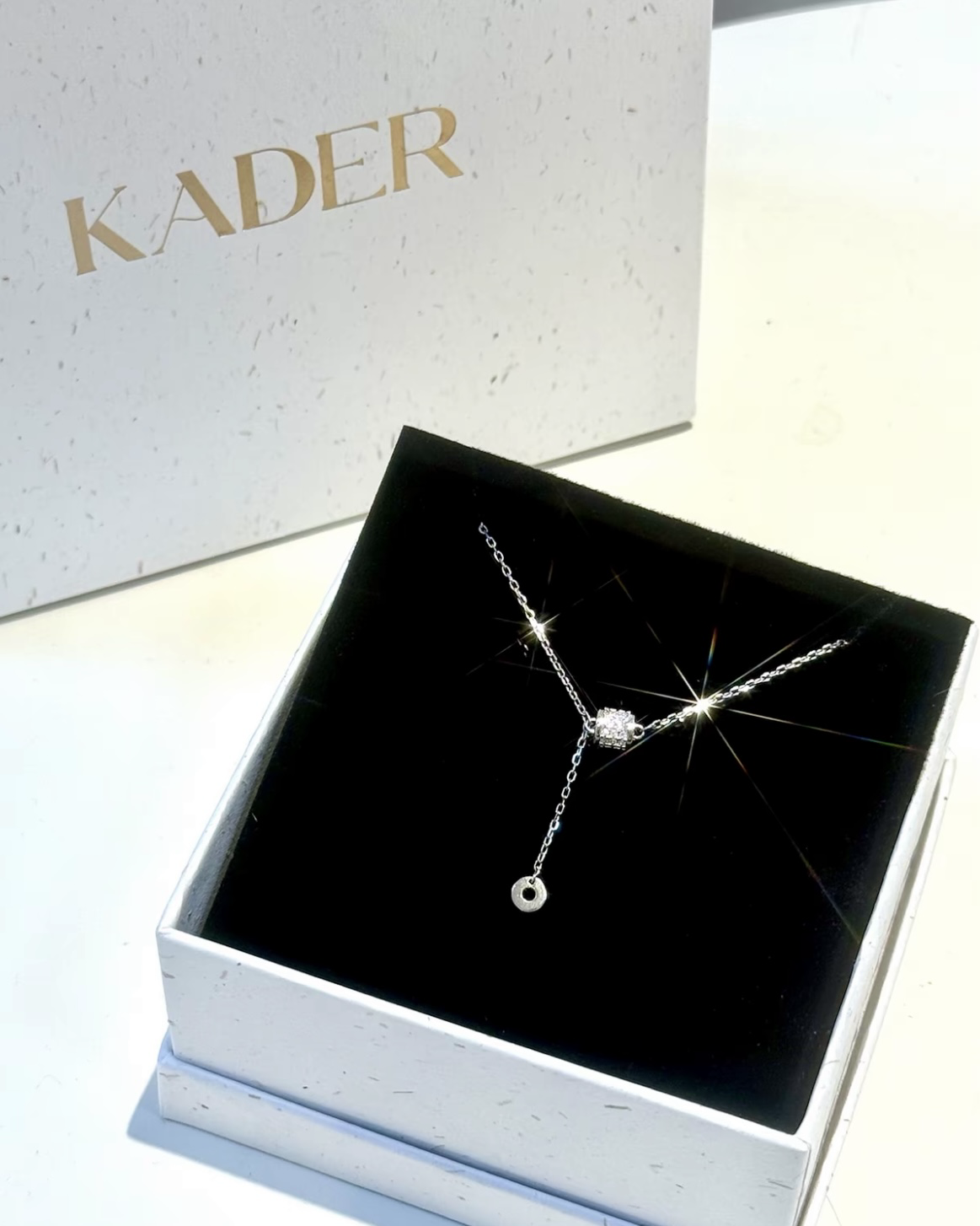 KADER 卡蒂羅 流蘇 小蠻腰 鑲鑽 項鎍 鎖骨鏈