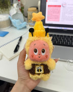 POPMART 泡泡瑪特 歡迎來到月球表面系列 星星人 毛絨吊飾 掛件 牛奶 蜜蜂