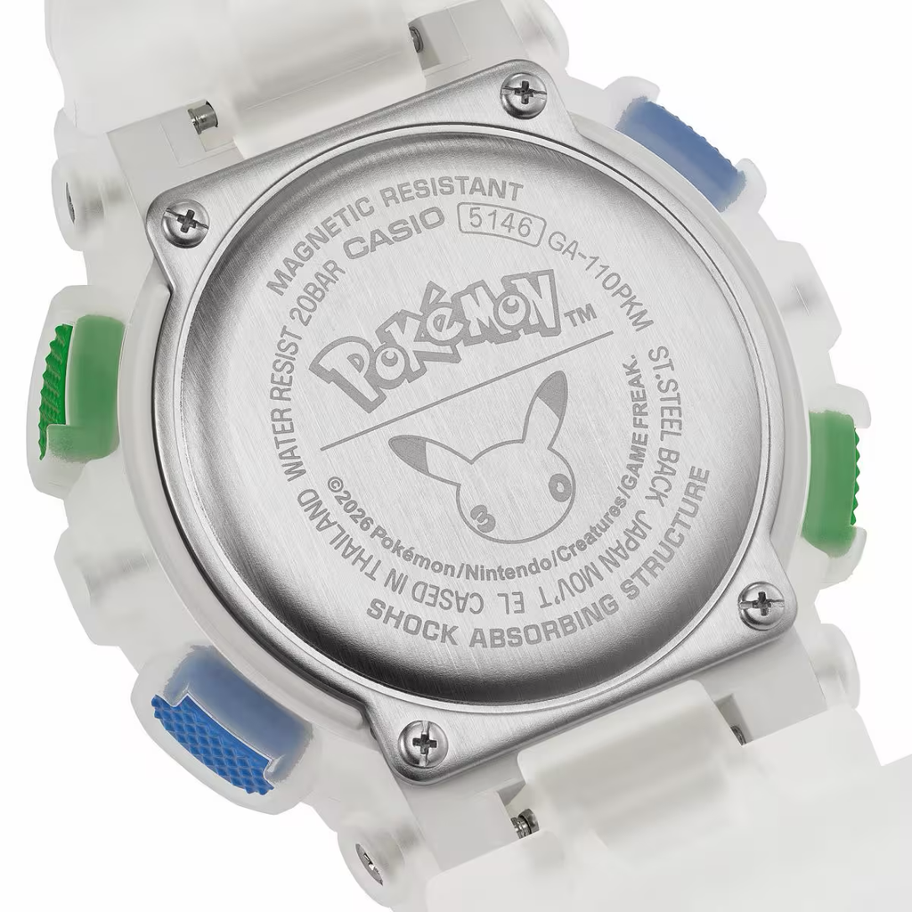 CASIO x POKÉMON 30周年紀念 G-SHOCK GA-110 寶可夢 聯名款 手錶 卡西歐