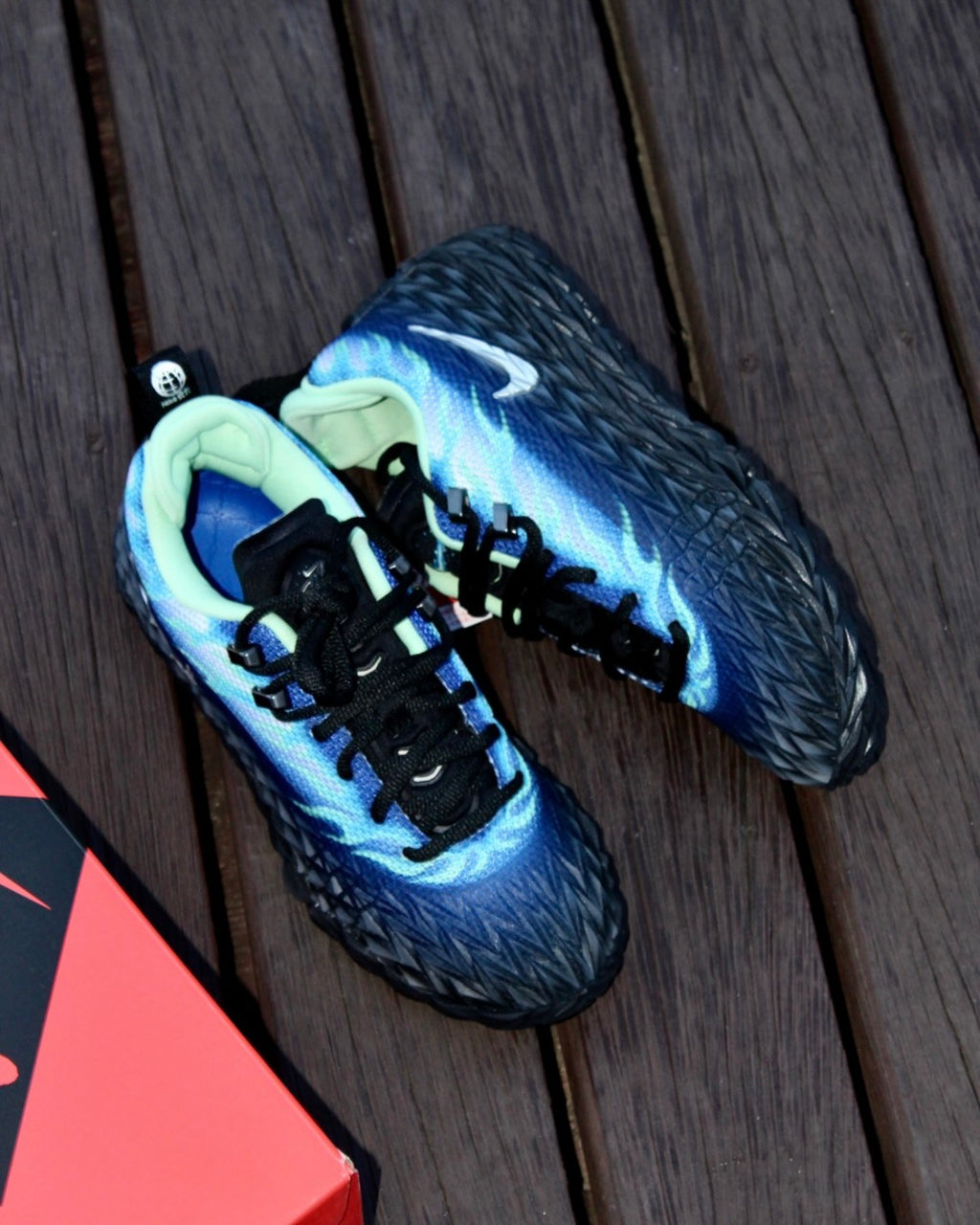 現貨Nike S.T. Charge EP 藍黑色 實戰籃球鞋 男款