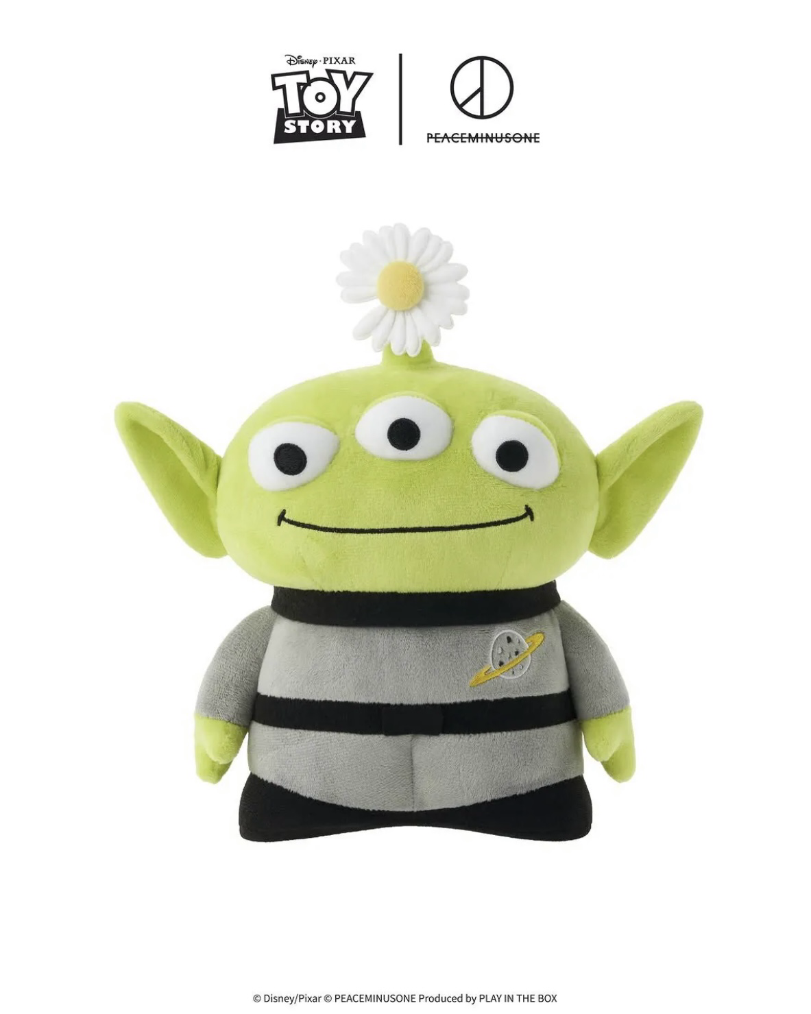 PEACEMINUSONE x DISNEY 玩具總動員5 小雛菊 三眼怪 GD 權志龍 聯名 站姿 娃娃