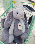 JELLYCAT Puddlesea Bunny 霧灰藍紫 拼接 邦尼兔 毛絨 玩偶 娃娃