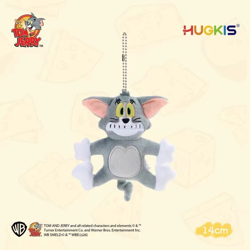 正版授權TOM&JERRY 湯姆貓傑利鼠 驚呆驚嚇 吊飾
