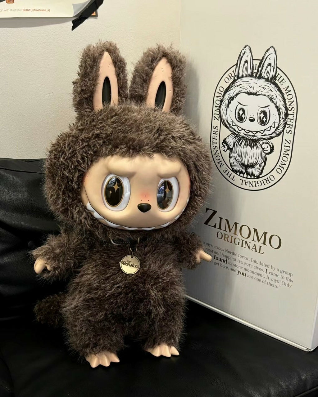 LABUBU Zimomo THE MONSTERS x I FOUND YOU 拉布布 首領 泡泡瑪特 公仔 擺件 搪膠 收藏