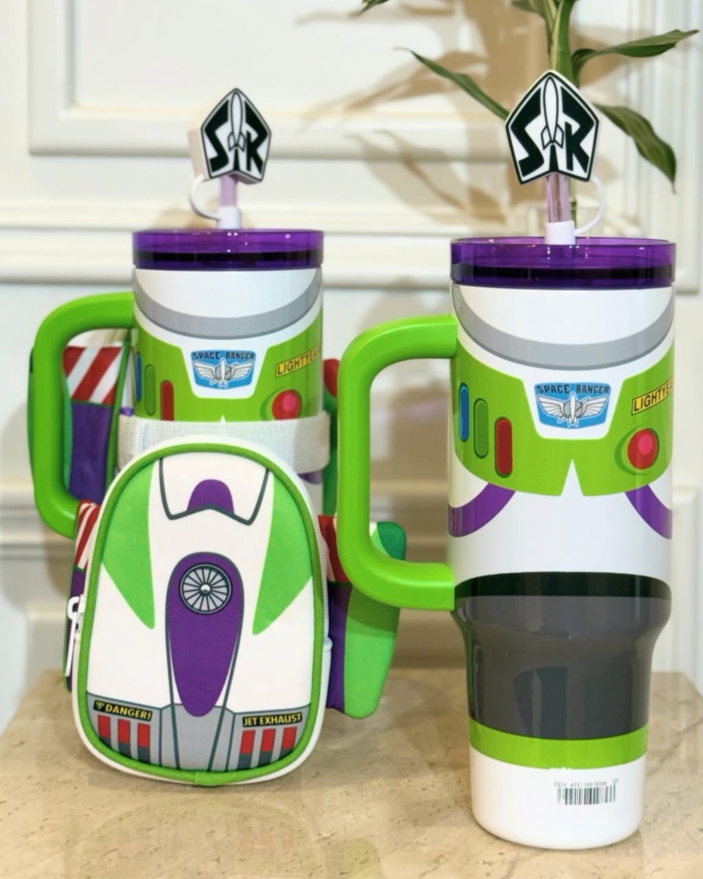 日本限定 DISNEY 玩具總動員 巴斯光年 不鏽鋼吸管杯 保溫杯 TOY STORY 迪士尼