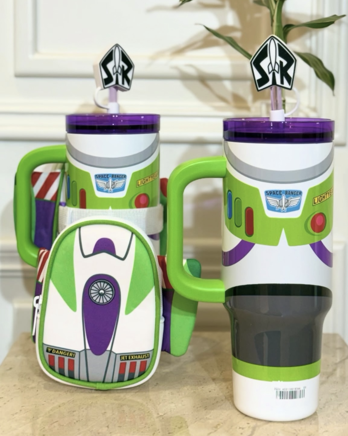 日本限定 DISNEY 玩具總動員 巴斯光年 不鏽鋼吸管杯 保溫杯 TOY STORY 迪士尼