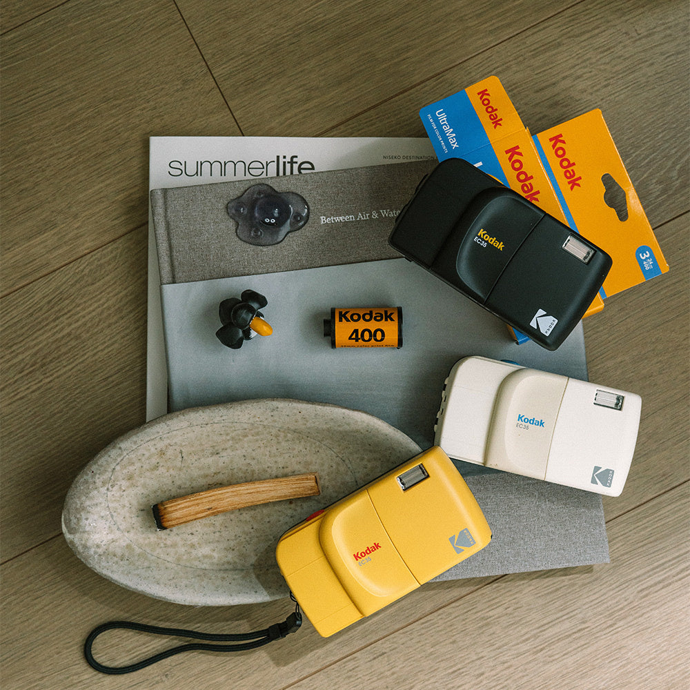 KODAK 柯達 EC35 經典復古 35mm 滑蓋底片相機 糖果色系 7色