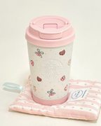 STARBUCKS 星巴克 夏日甜品派對系列 直飲杯禮盒 380ml 附毛絨杯套