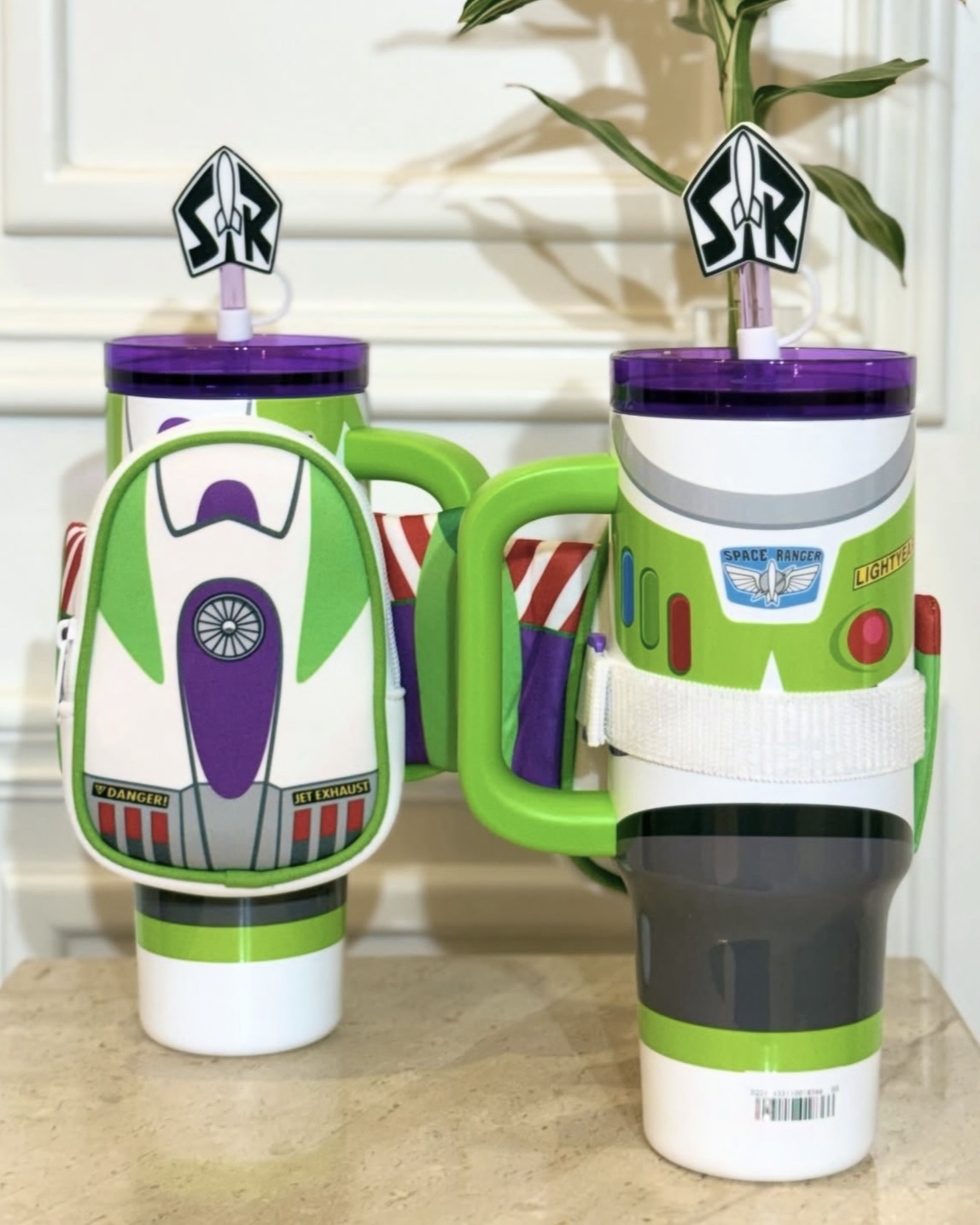 日本限定 DISNEY 玩具總動員 巴斯光年 不鏽鋼吸管杯 保溫杯 TOY STORY 迪士尼