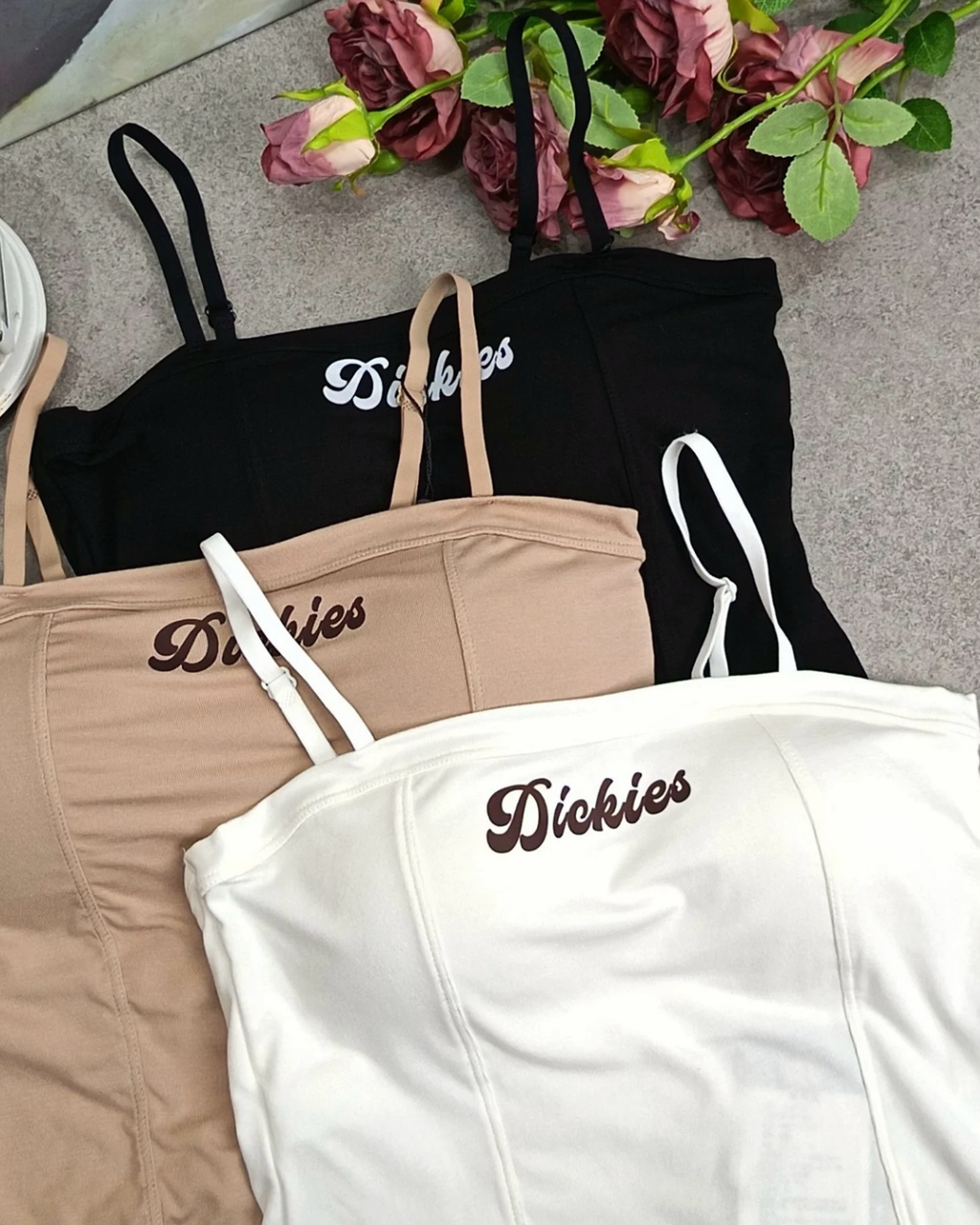 DICKIES 吊帶背心 美式 自帶胸垫 3色