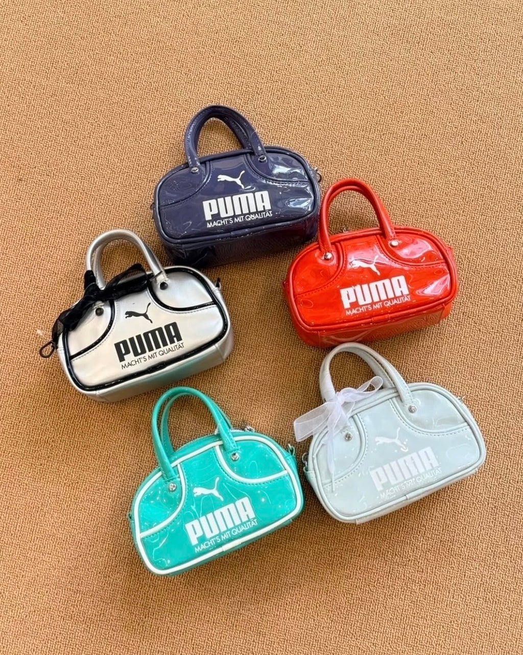 PUMA METALLIC MICRO GRIP BAG 迷你波士頓包 復古 手提包 斜背包 7色